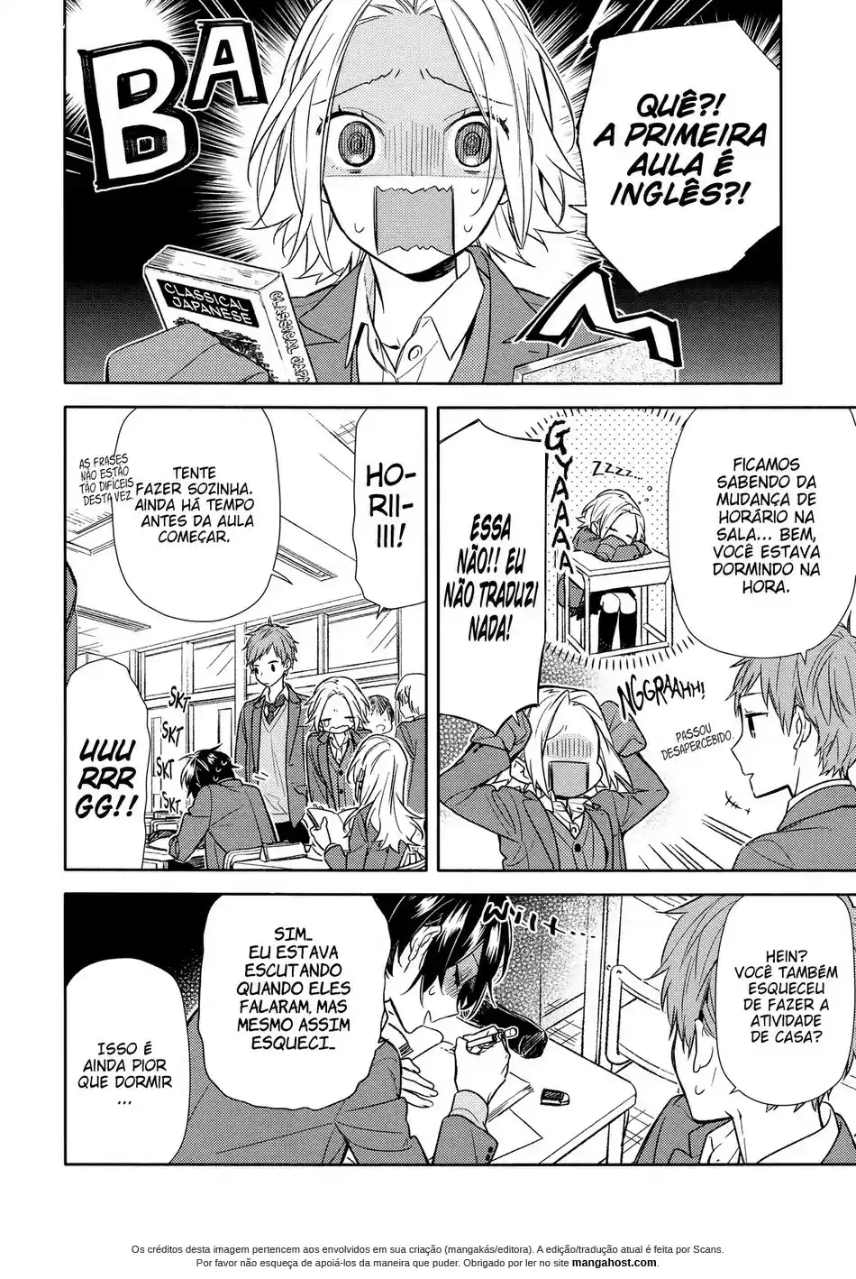 Read Horimiya pt Manga Online