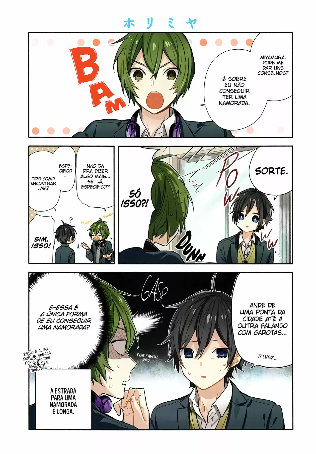 Read Horimiya pt Manga Online