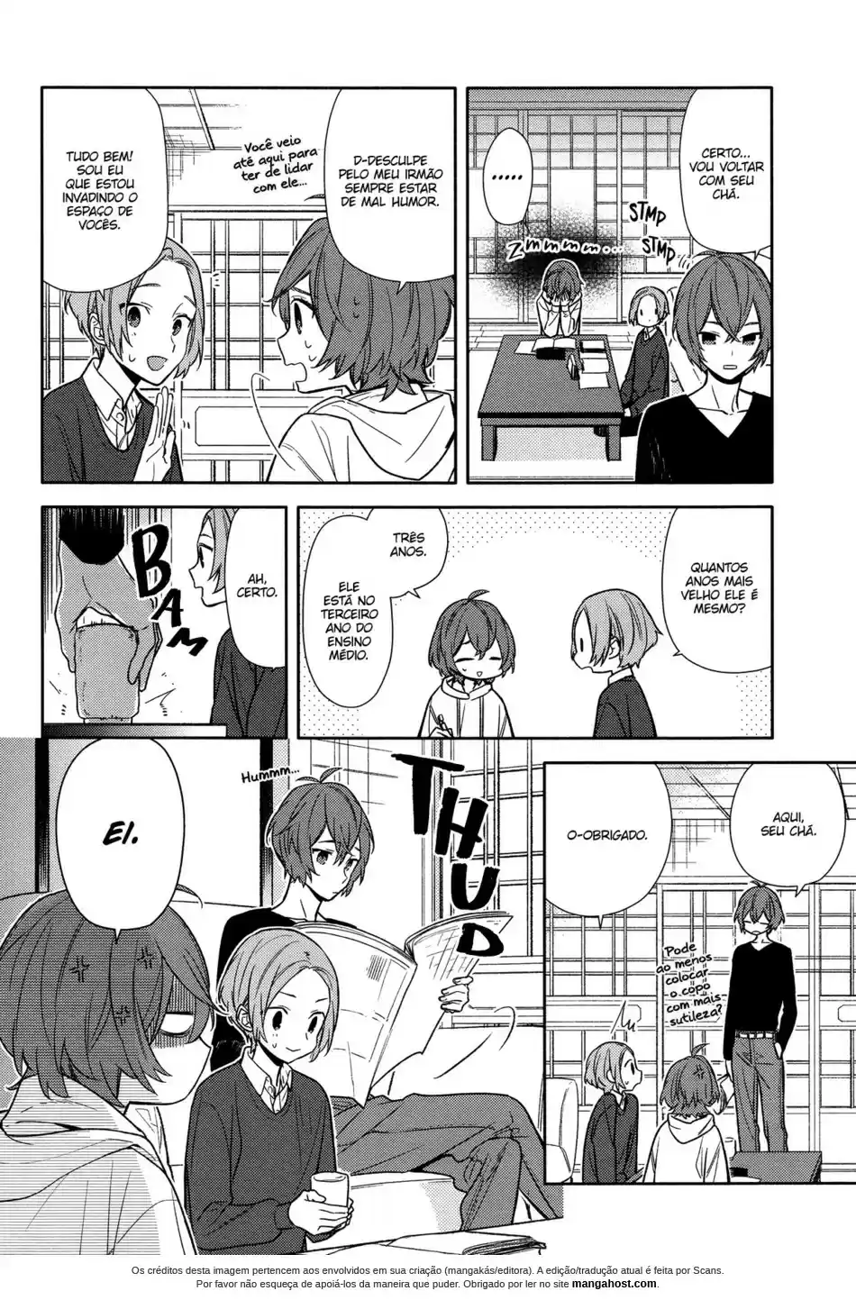 Read Horimiya pt Manga Online