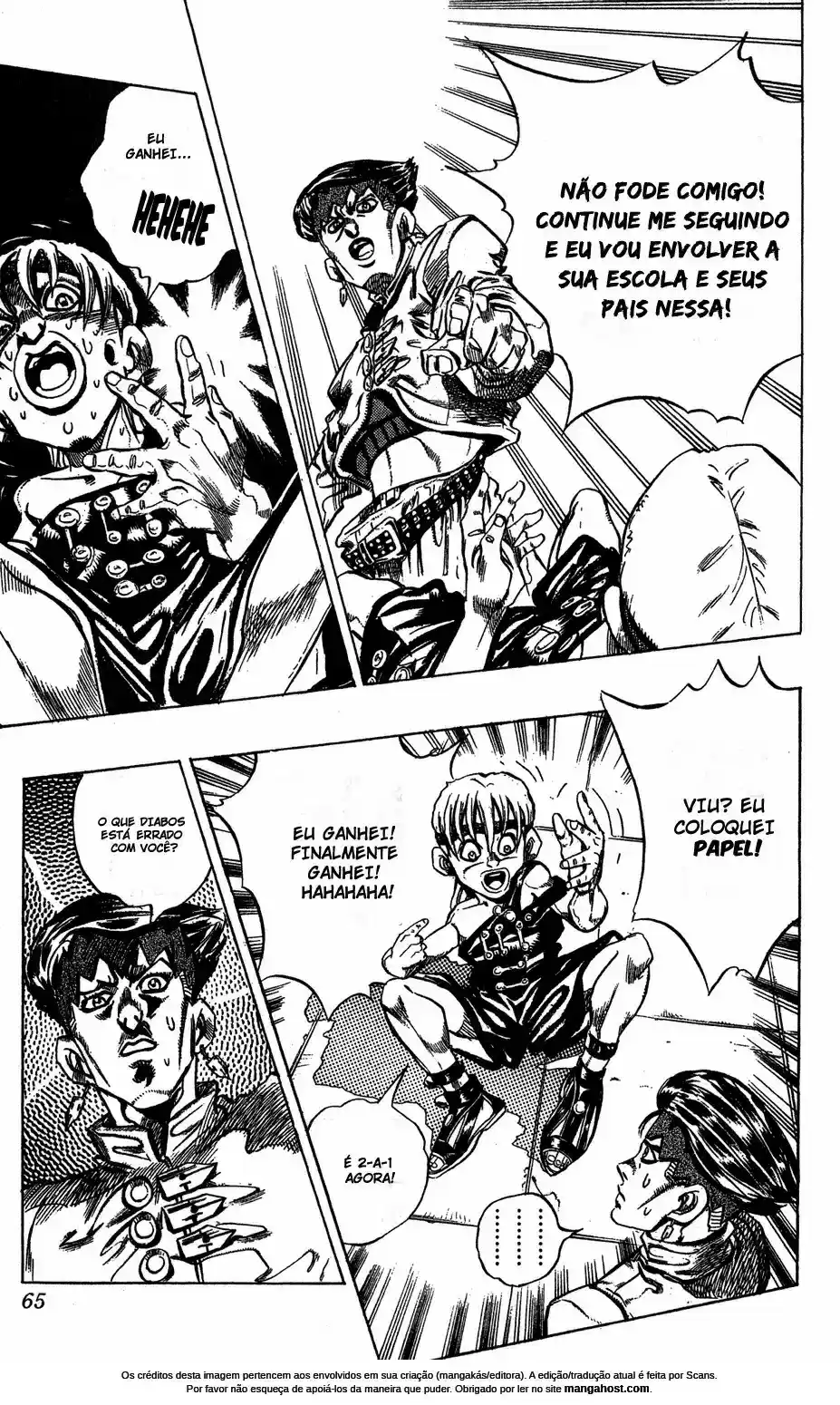 Read Jojo’s Bizarre Adventure pt Manga Online