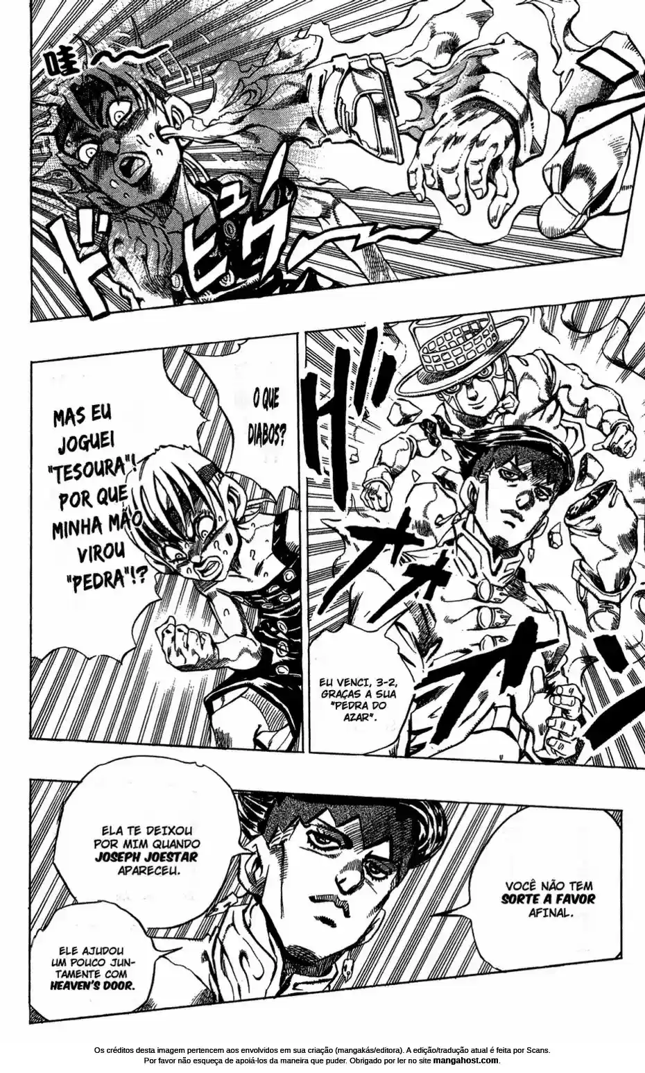 Read Jojo’s Bizarre Adventure pt Manga Online