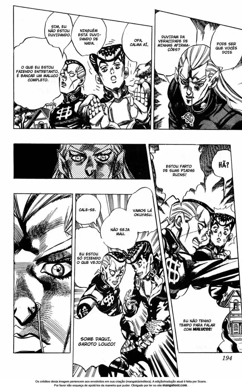 Read Jojo’s Bizarre Adventure pt Manga Online