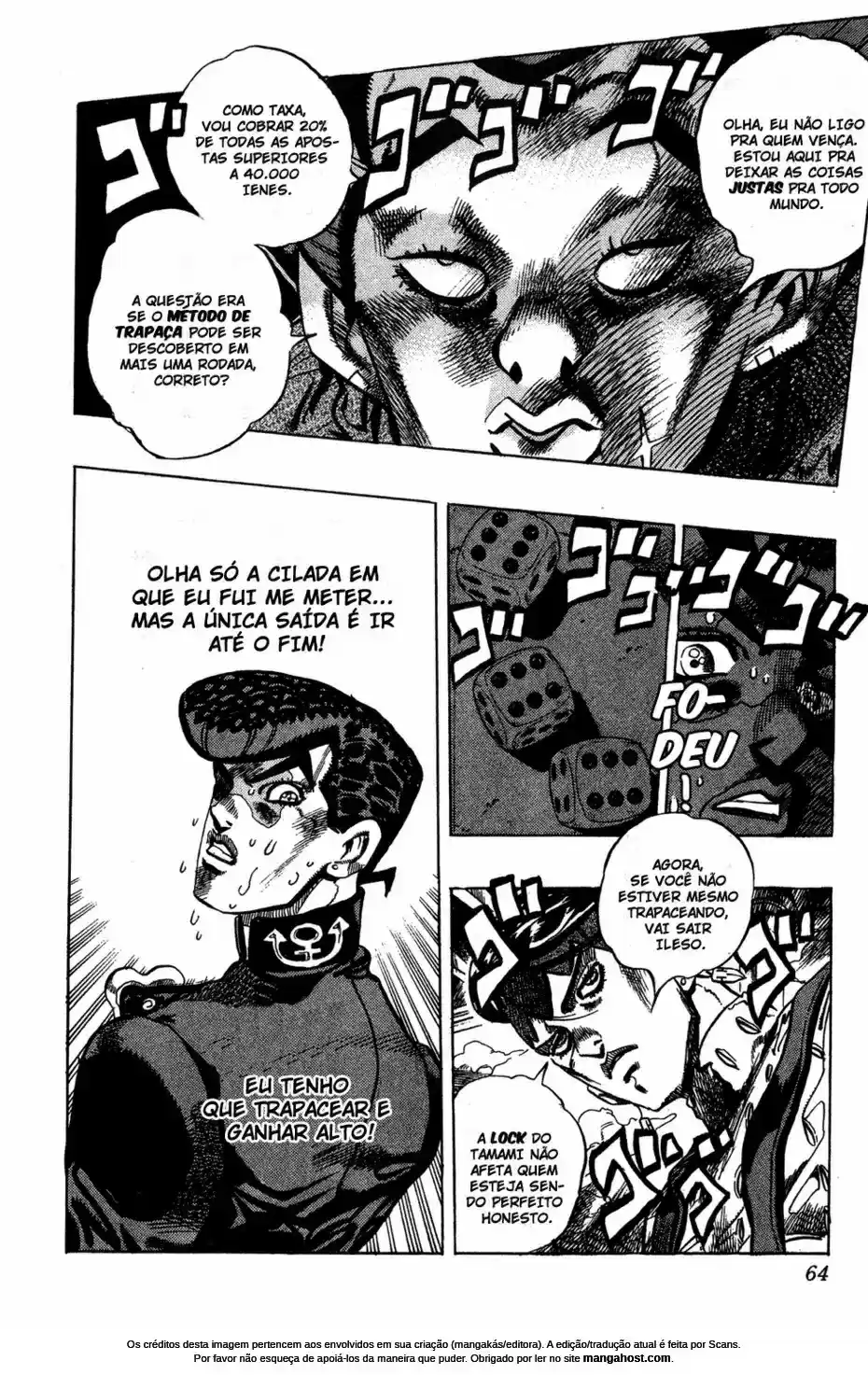 Read Jojo’s Bizarre Adventure pt Manga Online
