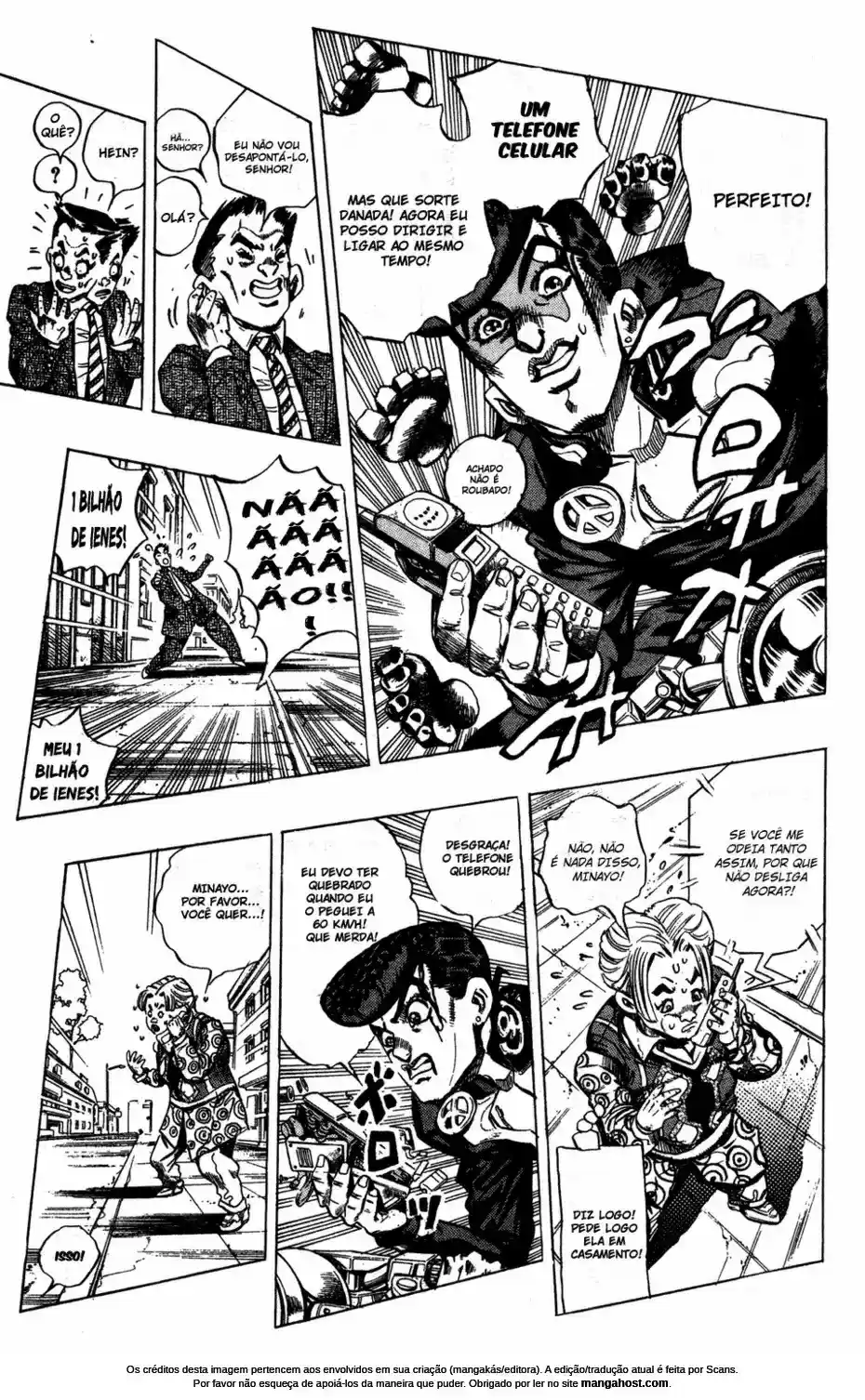 Read Jojo’s Bizarre Adventure pt Manga Online