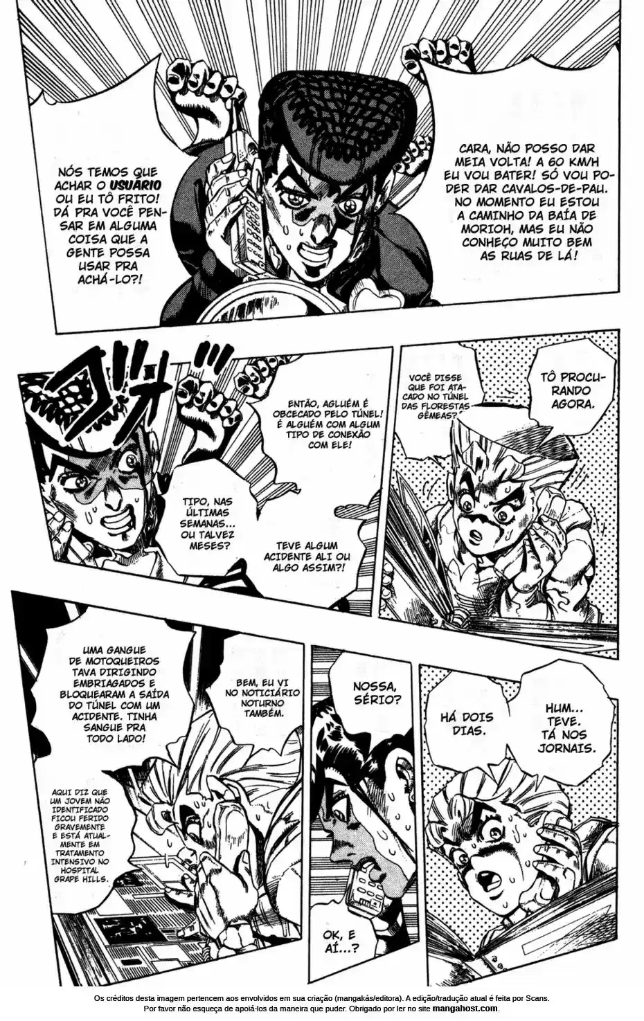 Read Jojo’s Bizarre Adventure pt Manga Online