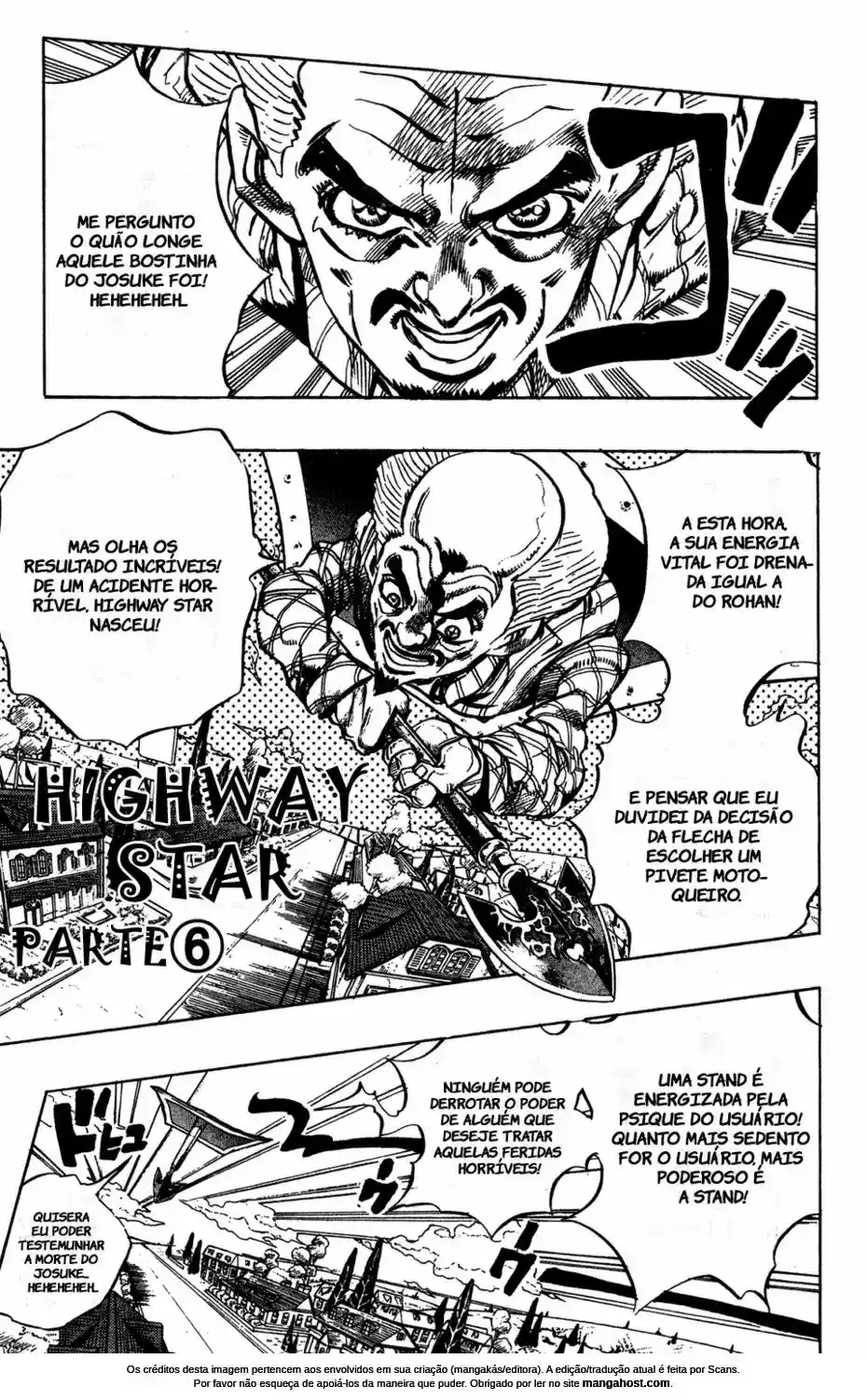 Read Jojo’s Bizarre Adventure pt Manga Online