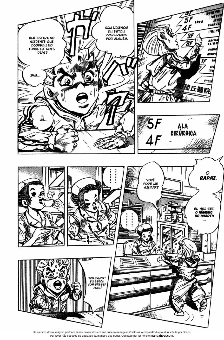 Read Jojo’s Bizarre Adventure pt Manga Online