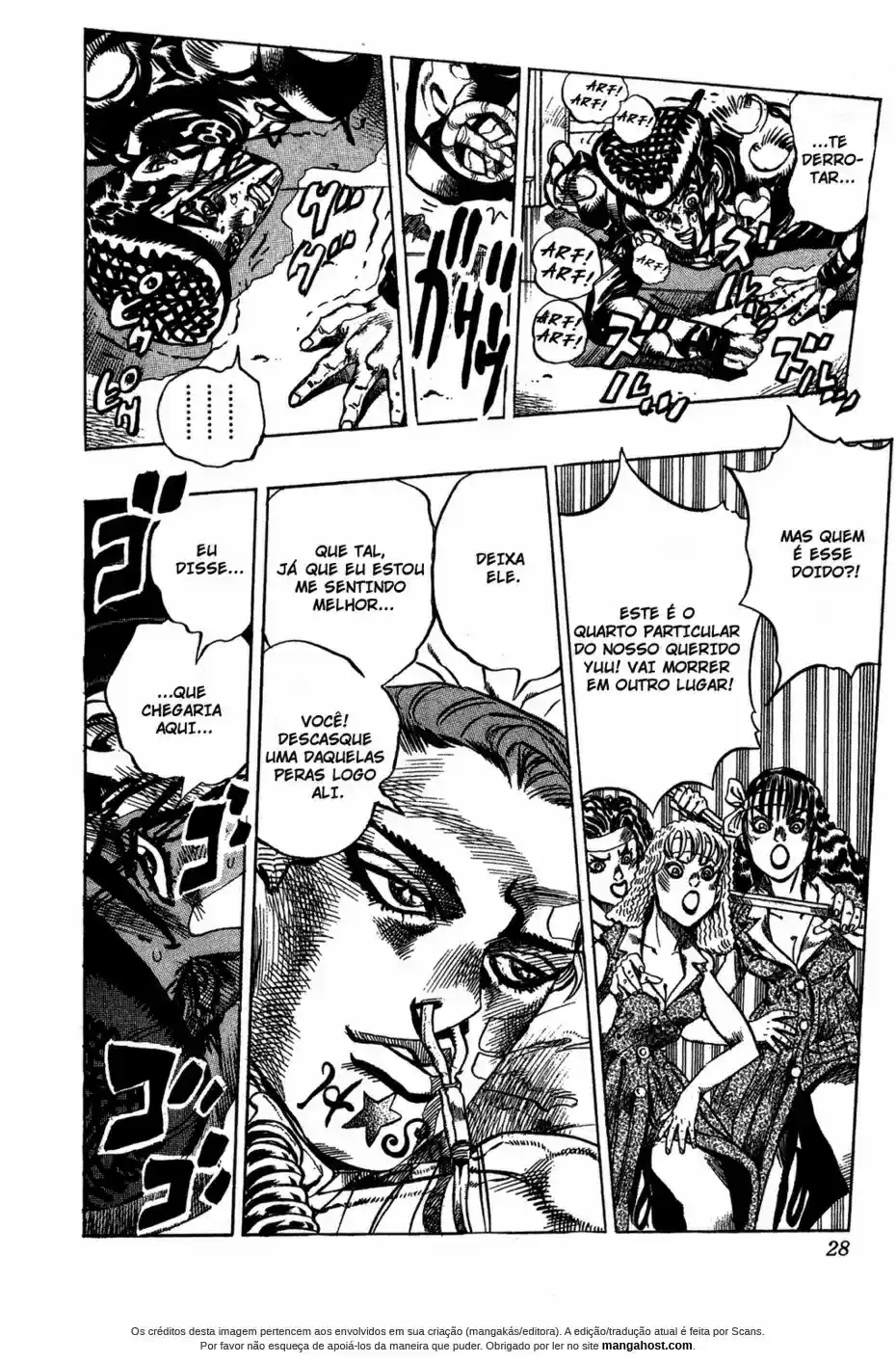 Read Jojo’s Bizarre Adventure pt Manga Online