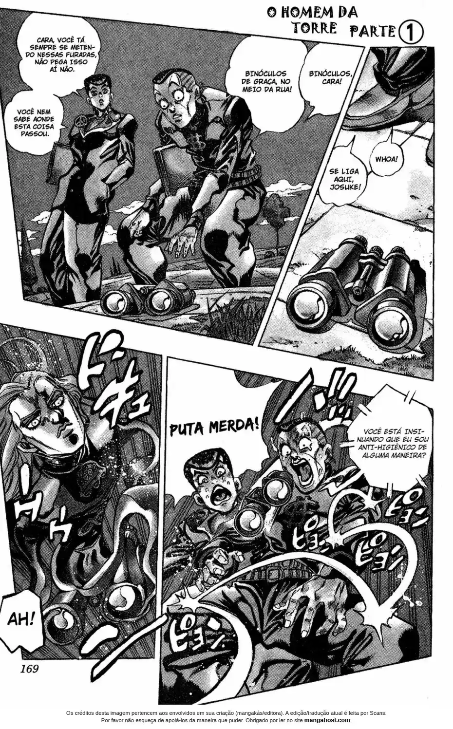 Read Jojo’s Bizarre Adventure pt Manga Online