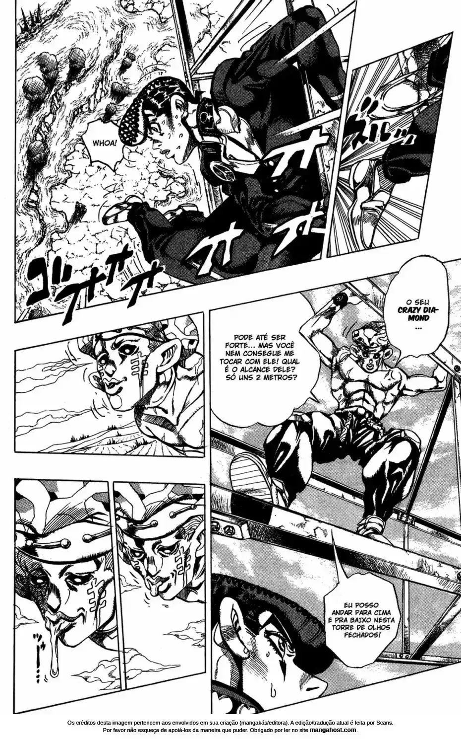 Read Jojo’s Bizarre Adventure pt Manga Online