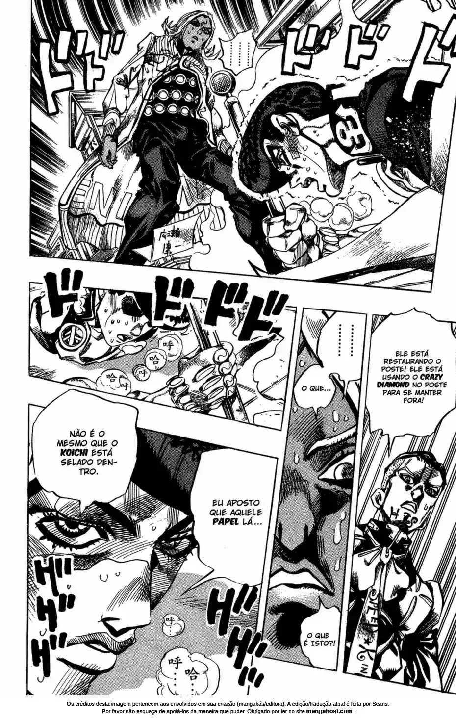 Read Jojo’s Bizarre Adventure pt Manga Online