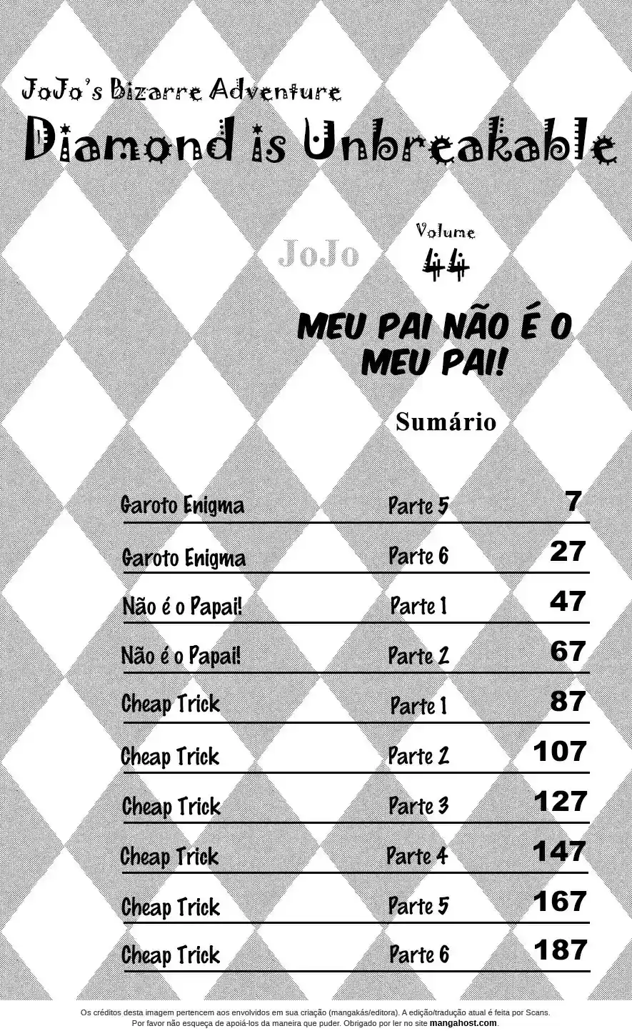 Read Jojo’s Bizarre Adventure pt Manga Online