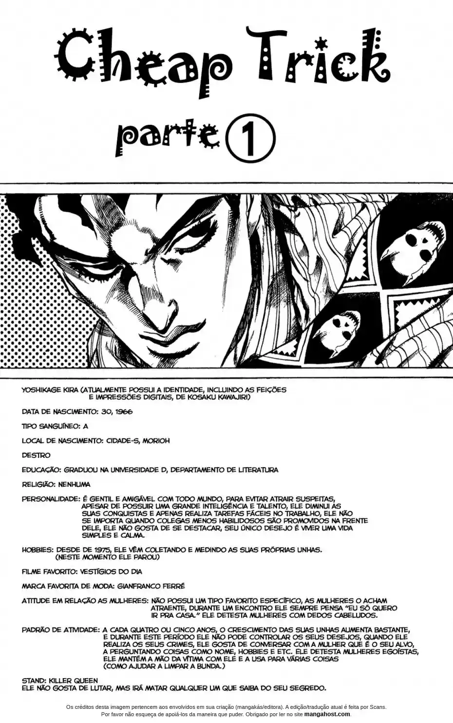 Read Jojo’s Bizarre Adventure pt Manga Online