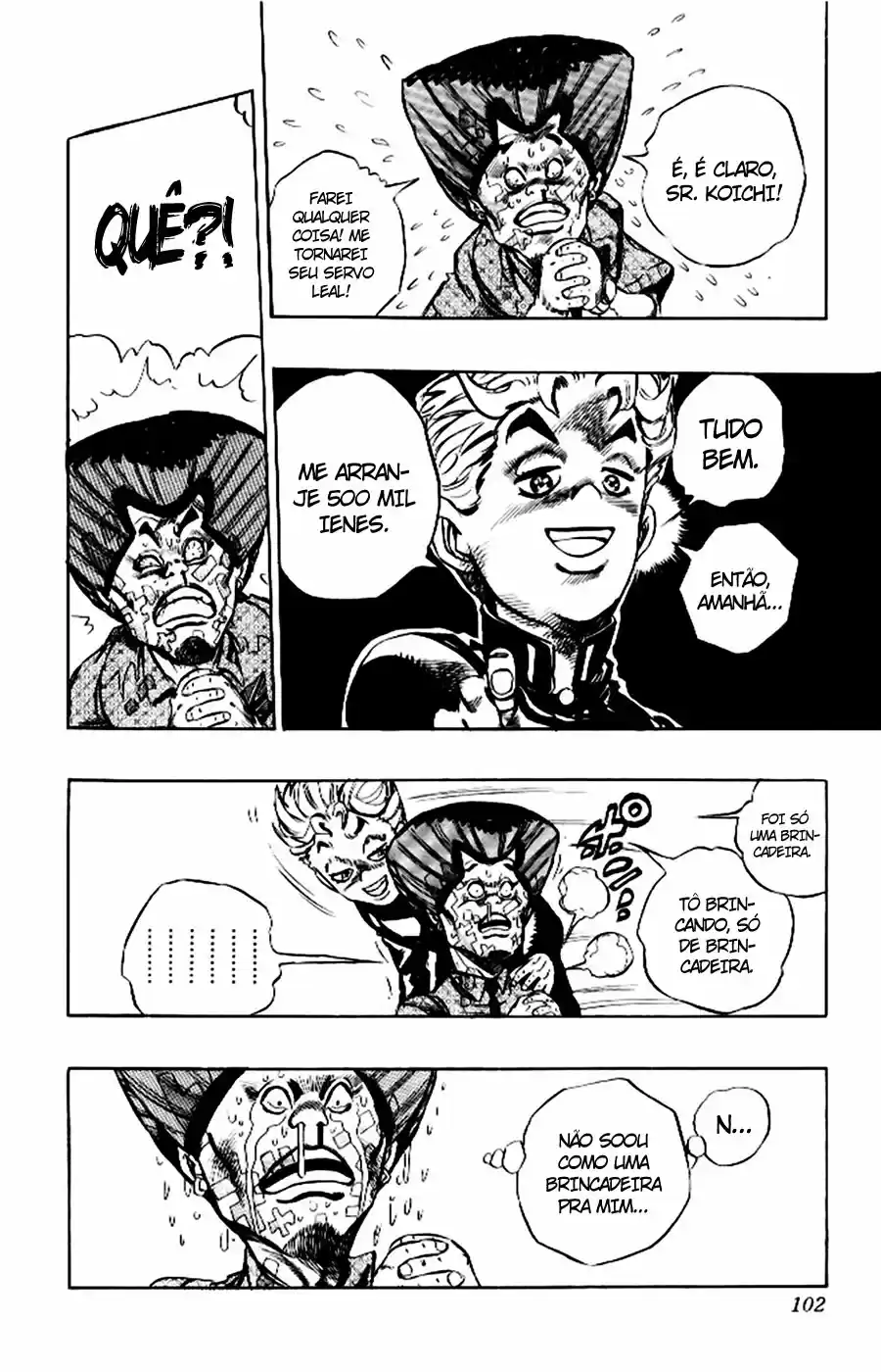 Read Jojo’s Bizarre Adventure pt Manga Online