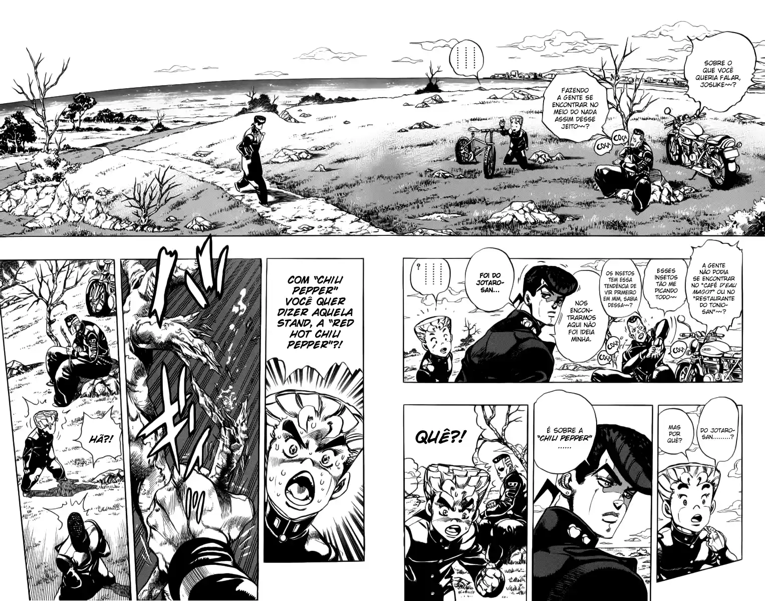 Read Jojo’s Bizarre Adventure pt Manga Online