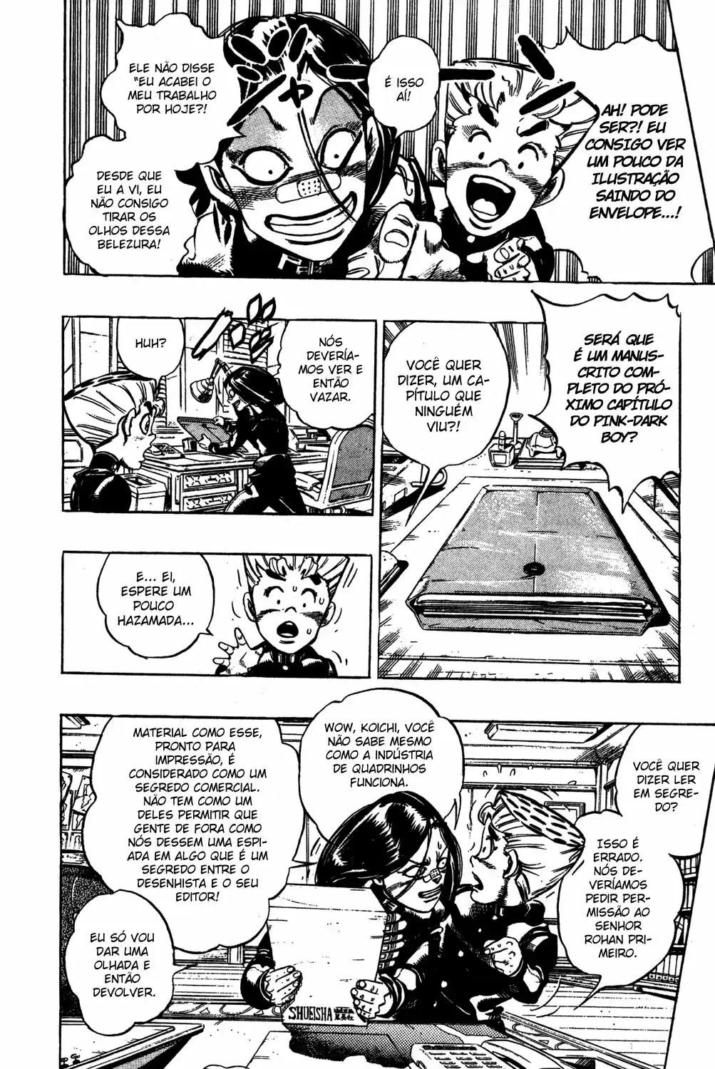 Read Jojo’s Bizarre Adventure pt Manga Online