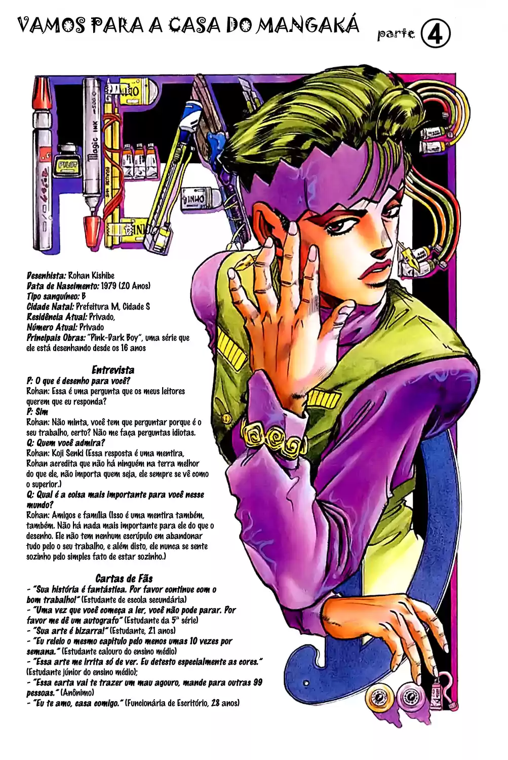 Read Jojo’s Bizarre Adventure pt Manga Online