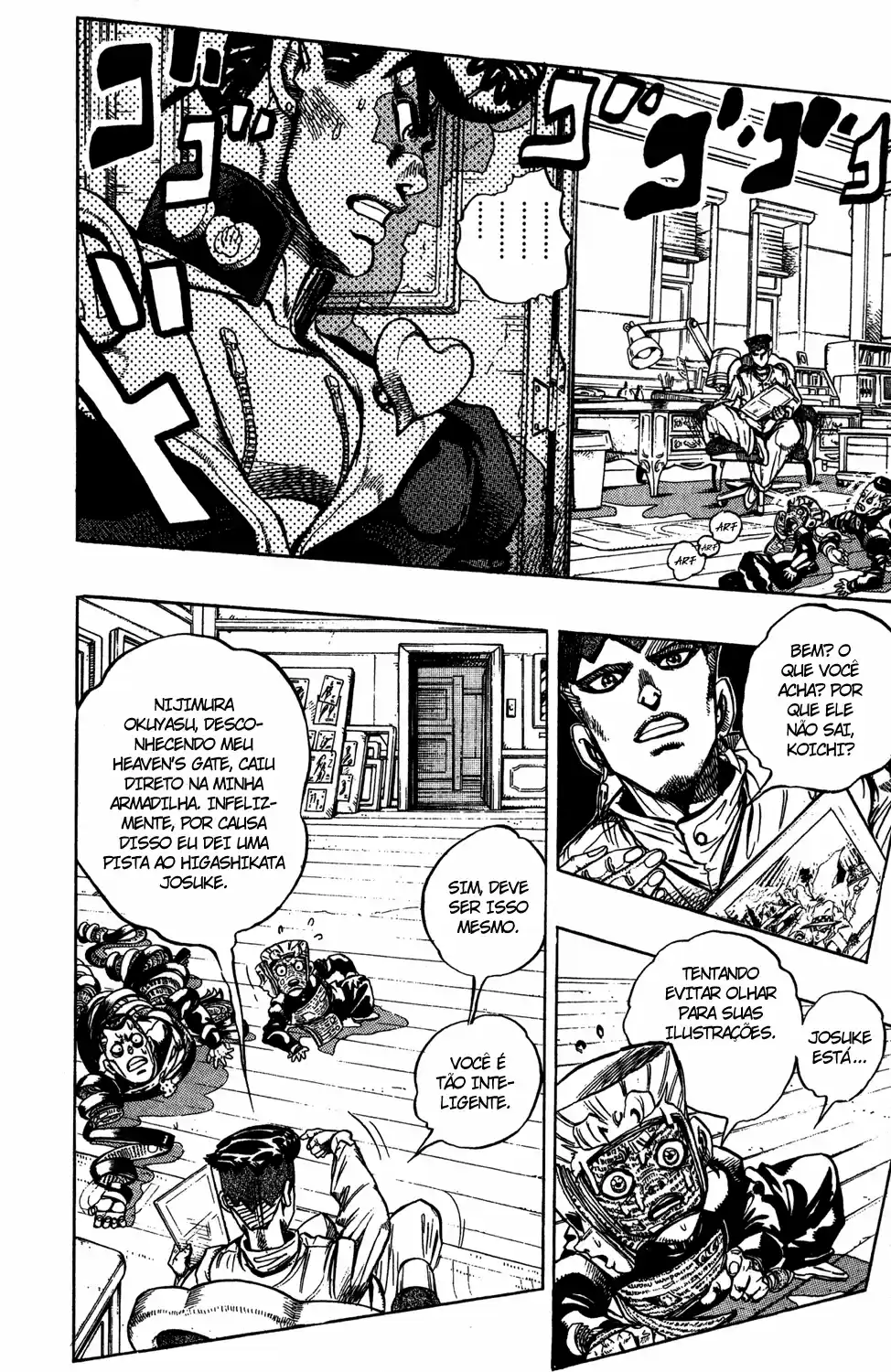 Read Jojo’s Bizarre Adventure pt Manga Online