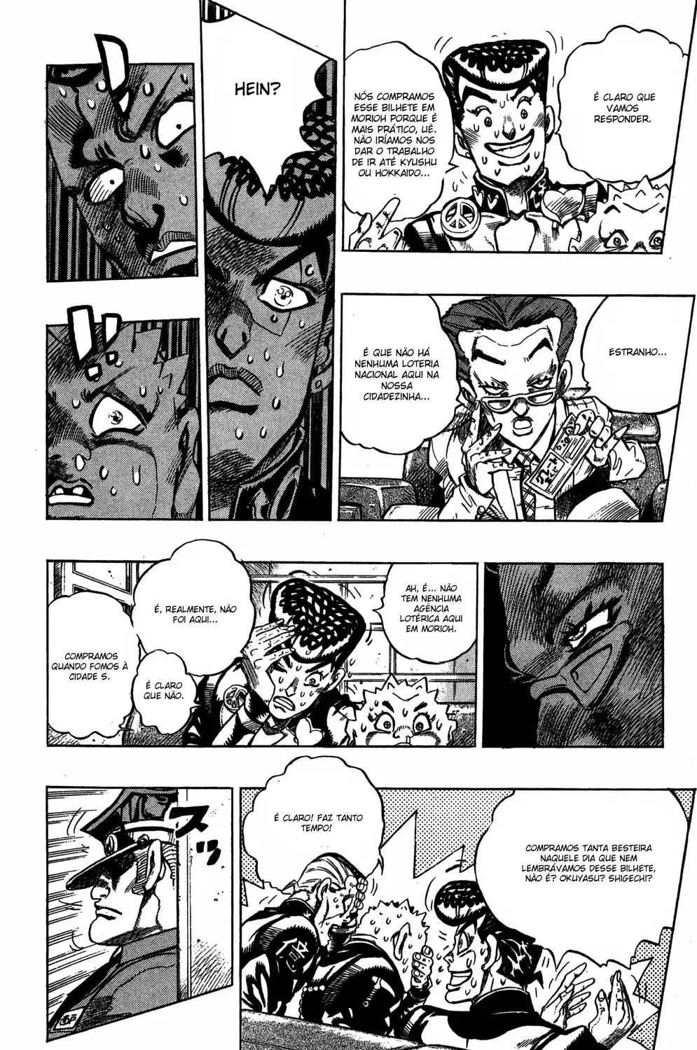 Read Jojo’s Bizarre Adventure pt Manga Online