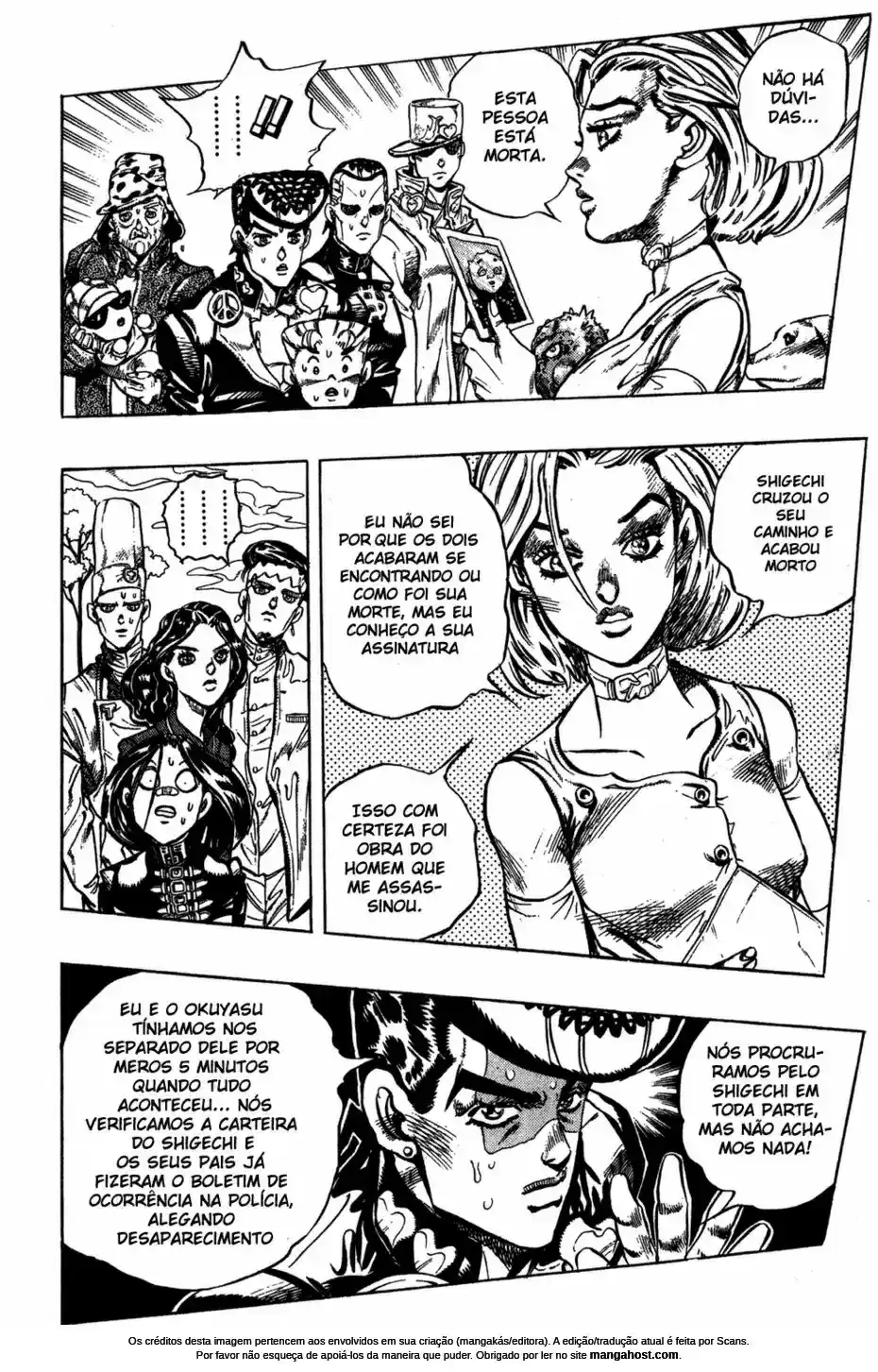 Read Jojo’s Bizarre Adventure pt Manga Online