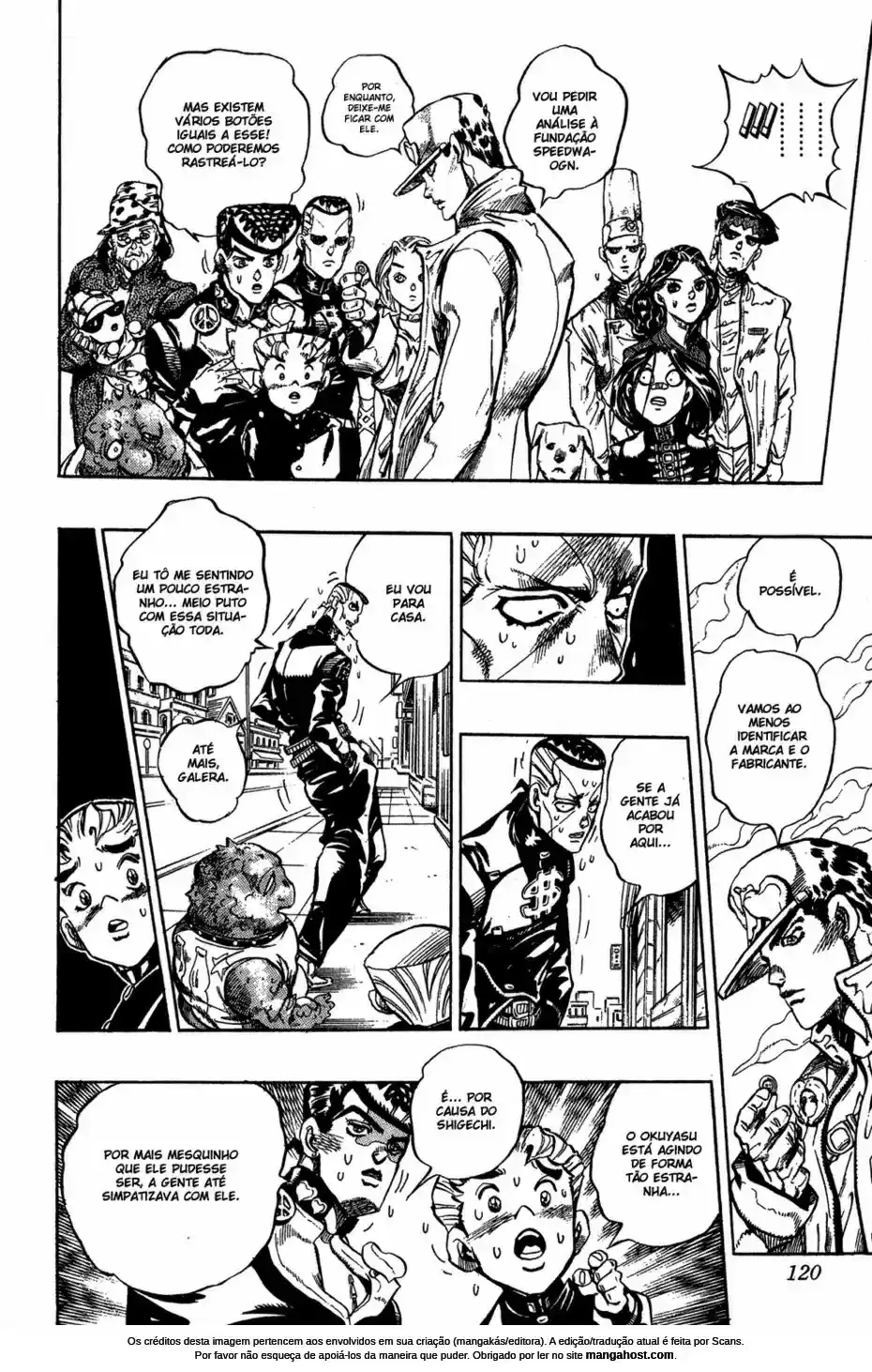 Read Jojo’s Bizarre Adventure pt Manga Online