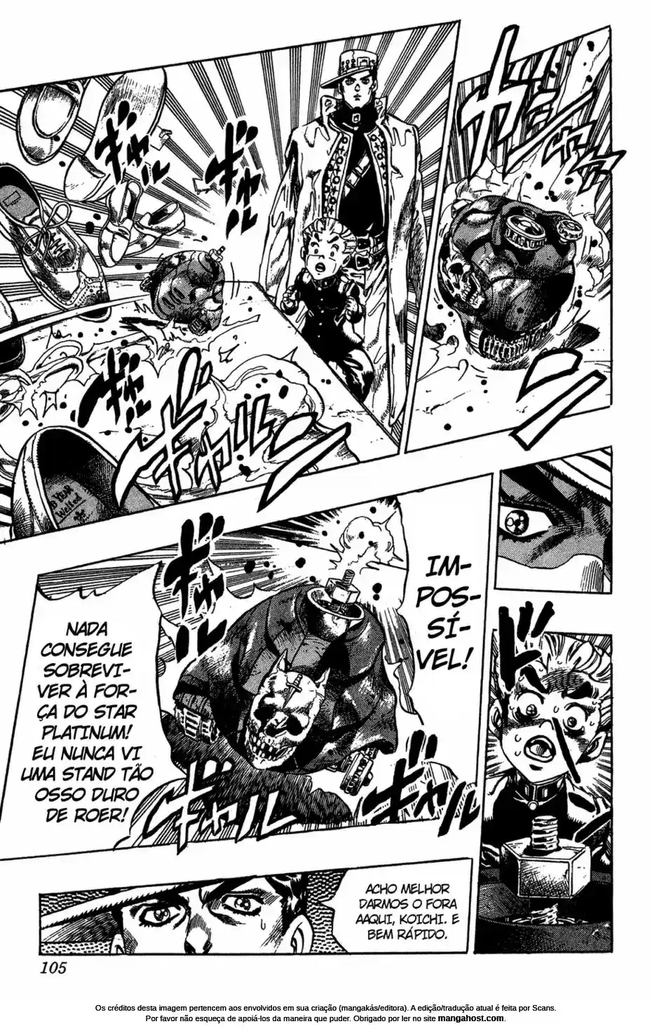 Read Jojo’s Bizarre Adventure pt Manga Online