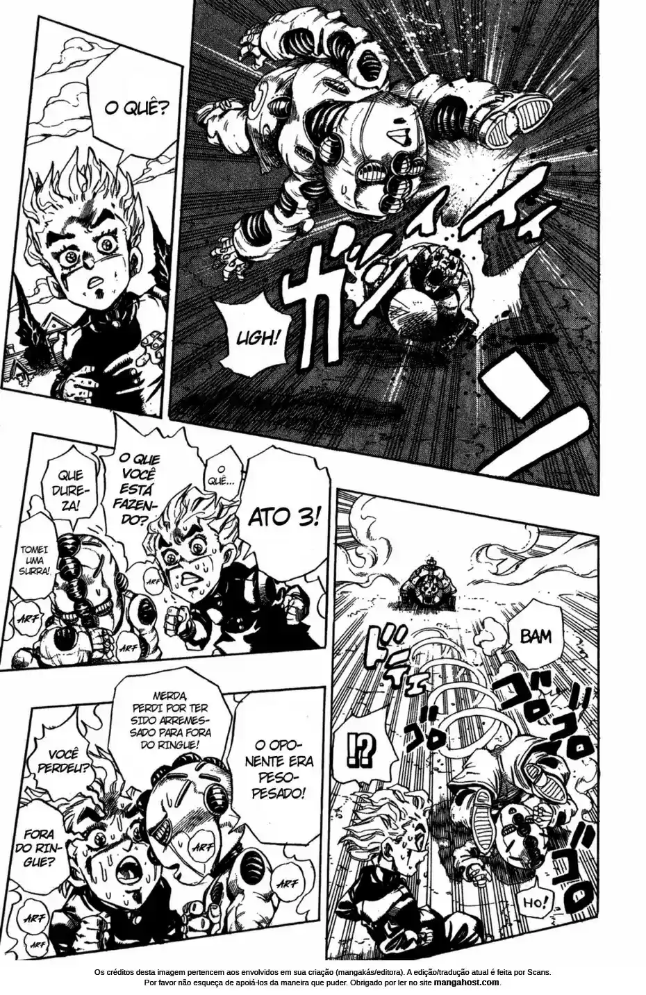 Read Jojo’s Bizarre Adventure pt Manga Online