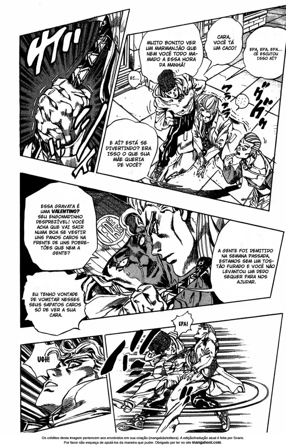 Read Jojo’s Bizarre Adventure pt Manga Online