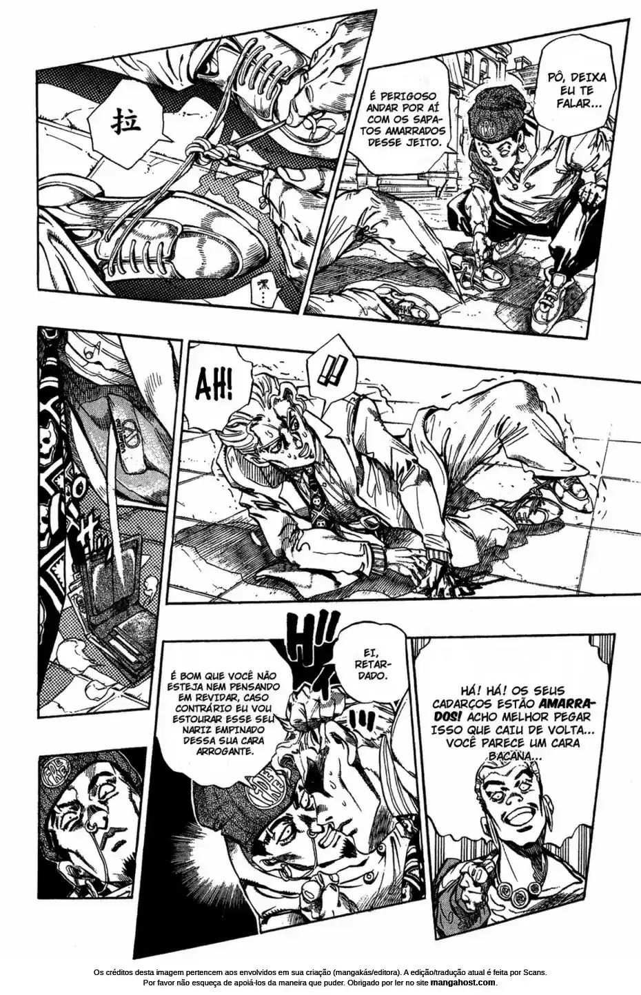 Read Jojo’s Bizarre Adventure pt Manga Online