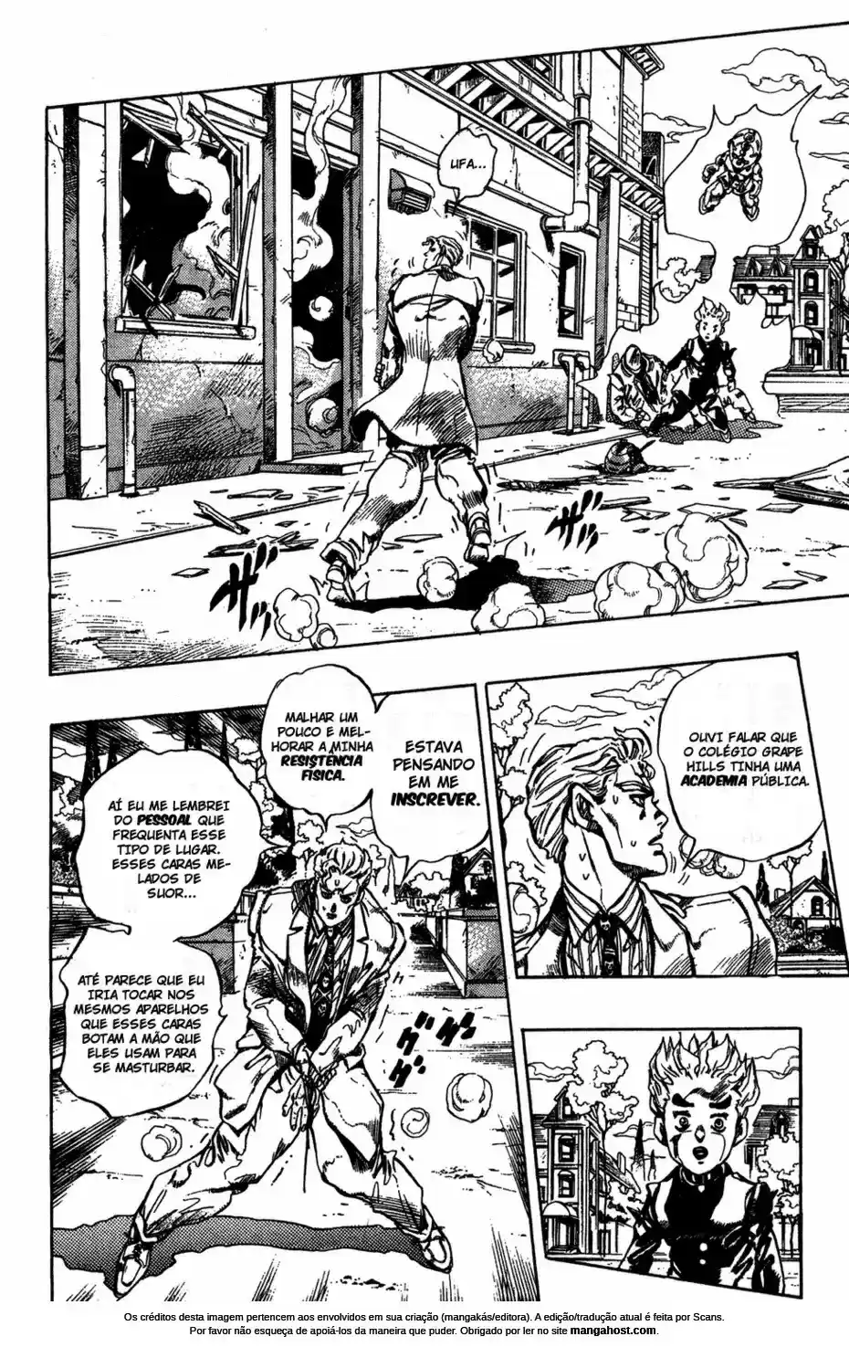 Read Jojo’s Bizarre Adventure pt Manga Online