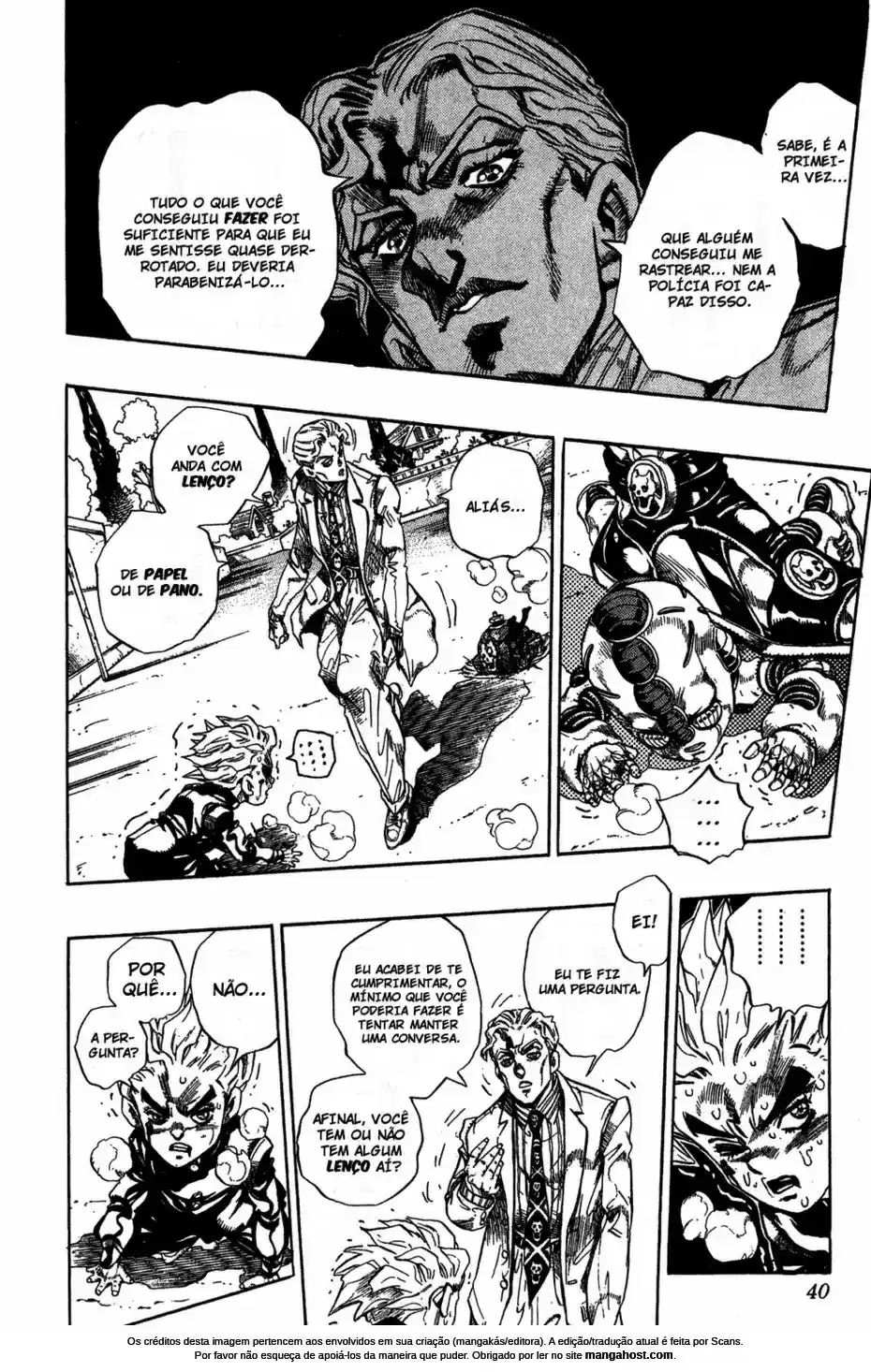 Read Jojo’s Bizarre Adventure pt Manga Online