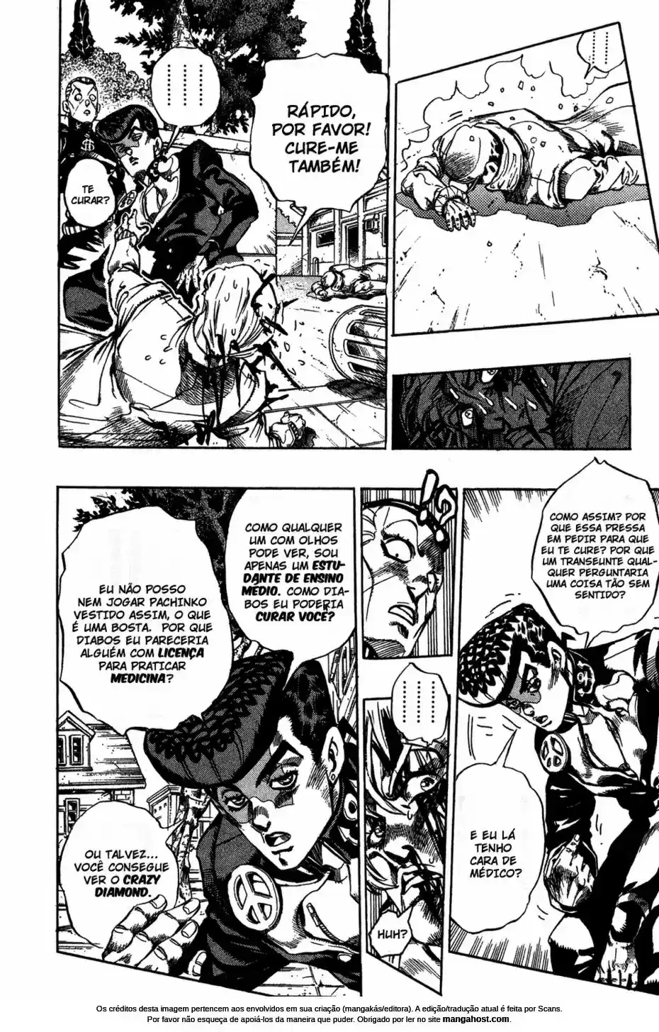 Read Jojo’s Bizarre Adventure pt Manga Online