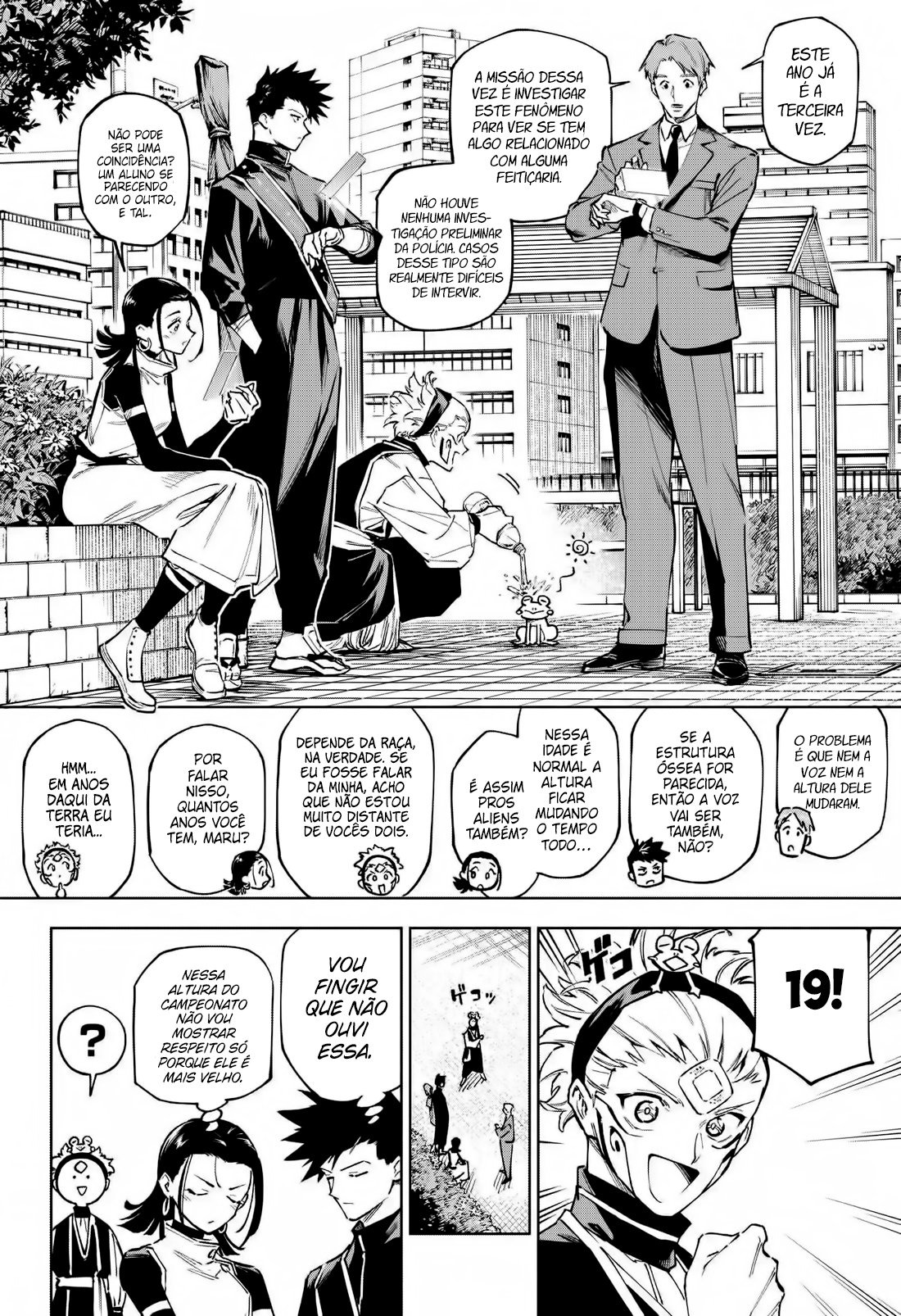 Read Jujutsu Kaisen Modulo pt Manga Online