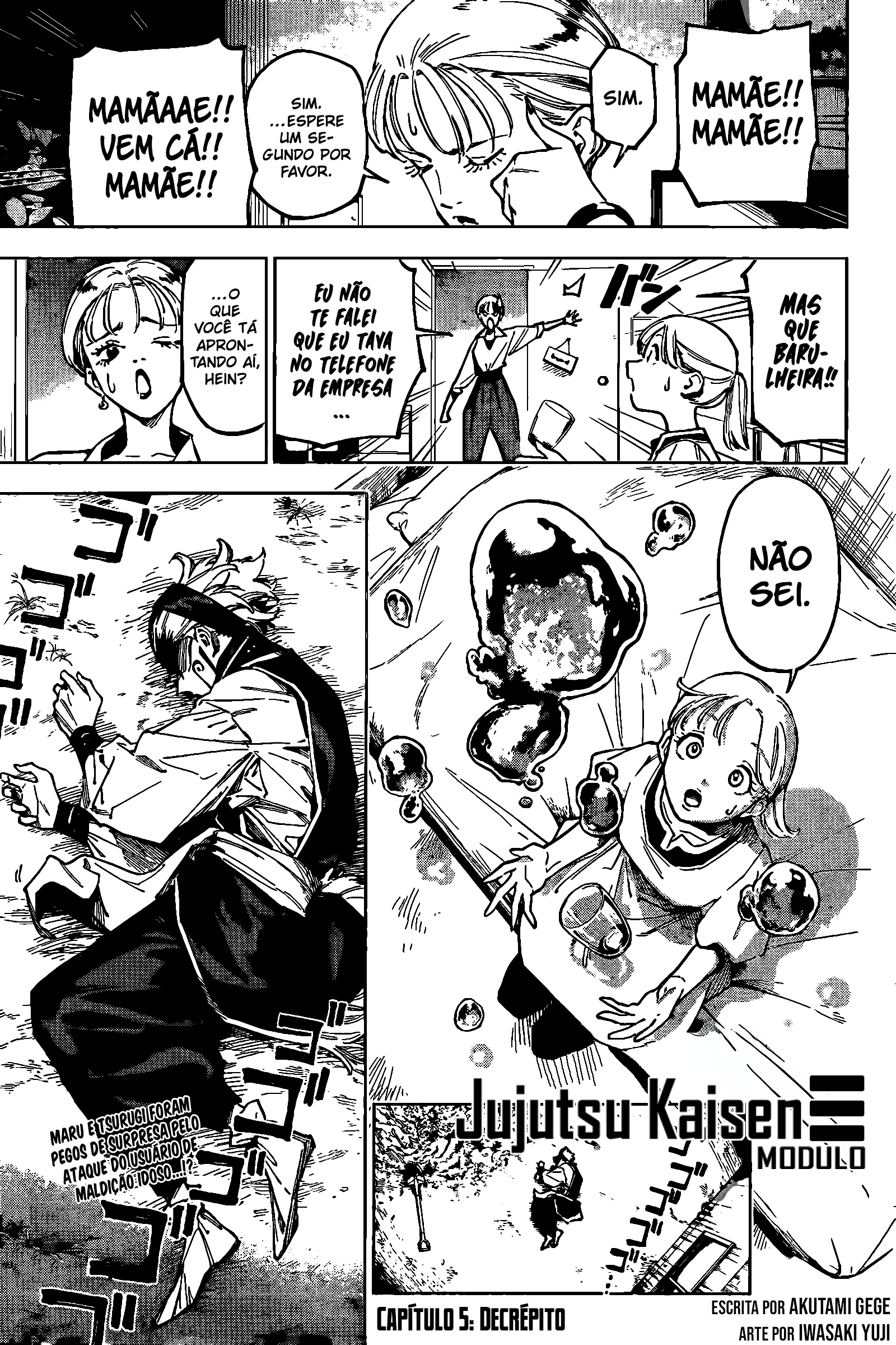 Read Jujutsu Kaisen Modulo pt Manga Online