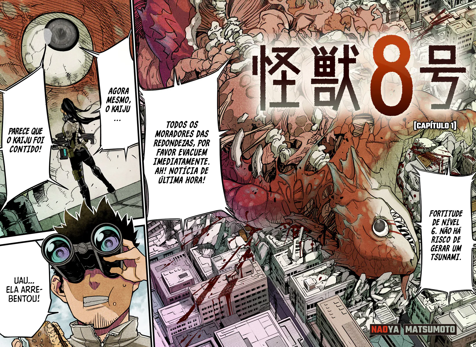 Read Kaiju No. 8 pt Manga Online