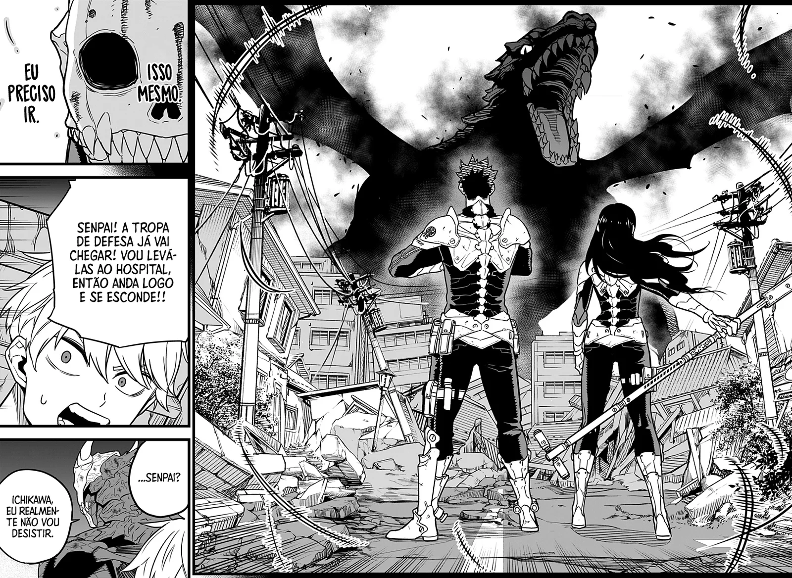 Read Kaiju No. 8 pt Manga Online