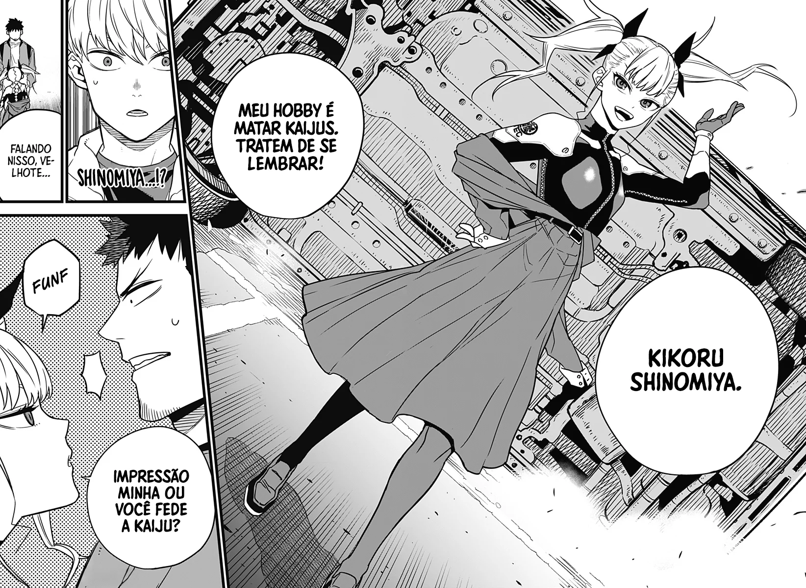 Read Kaiju No. 8 pt Manga Online