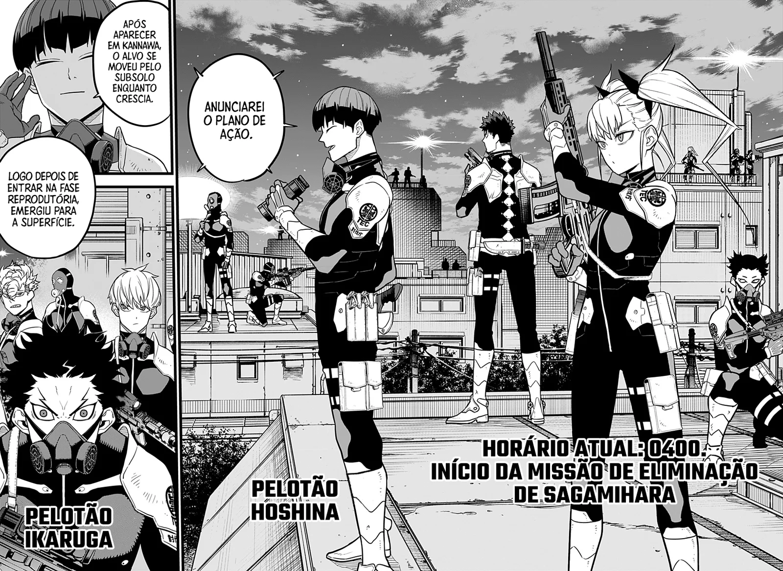 Read Kaiju No. 8 pt Manga Online
