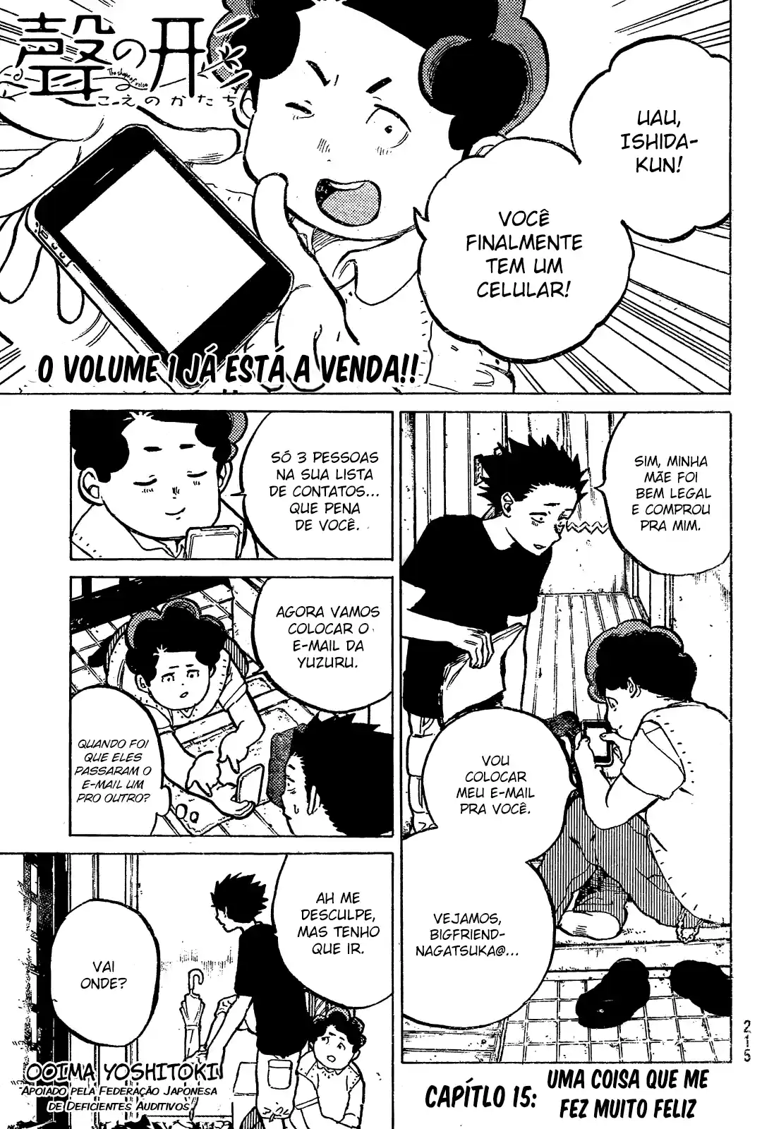 Read Koe no Katachi pt Manga Online