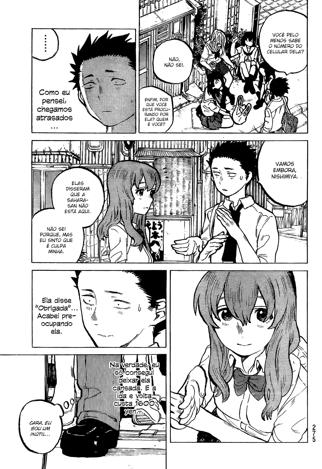 Read Koe no Katachi pt Manga Online