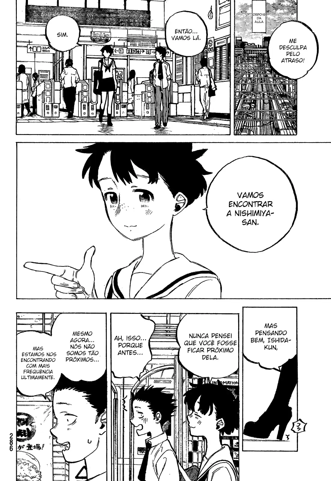 Read Koe no Katachi pt Manga Online