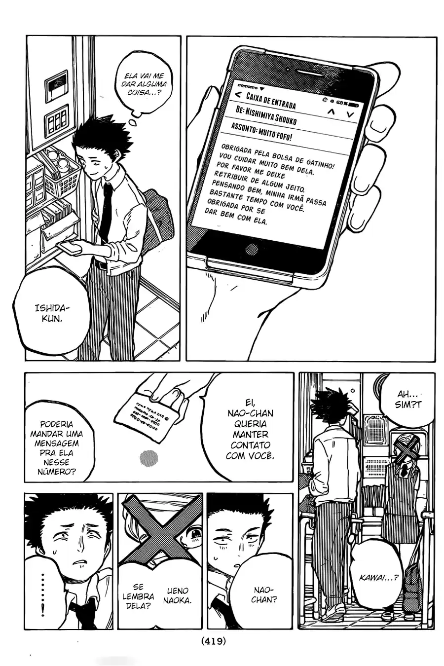 Read Koe no Katachi pt Manga Online