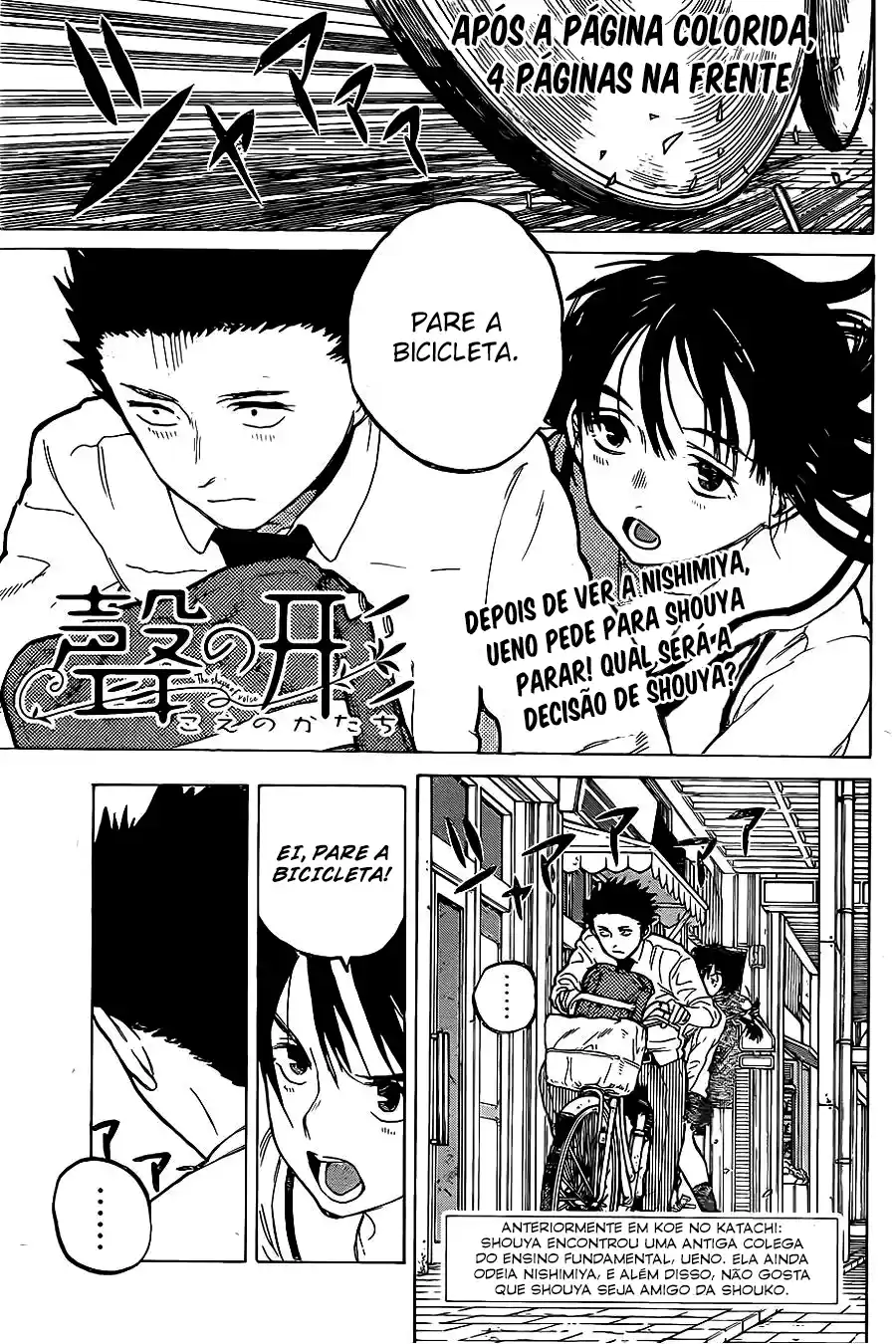 Read Koe no Katachi pt Manga Online