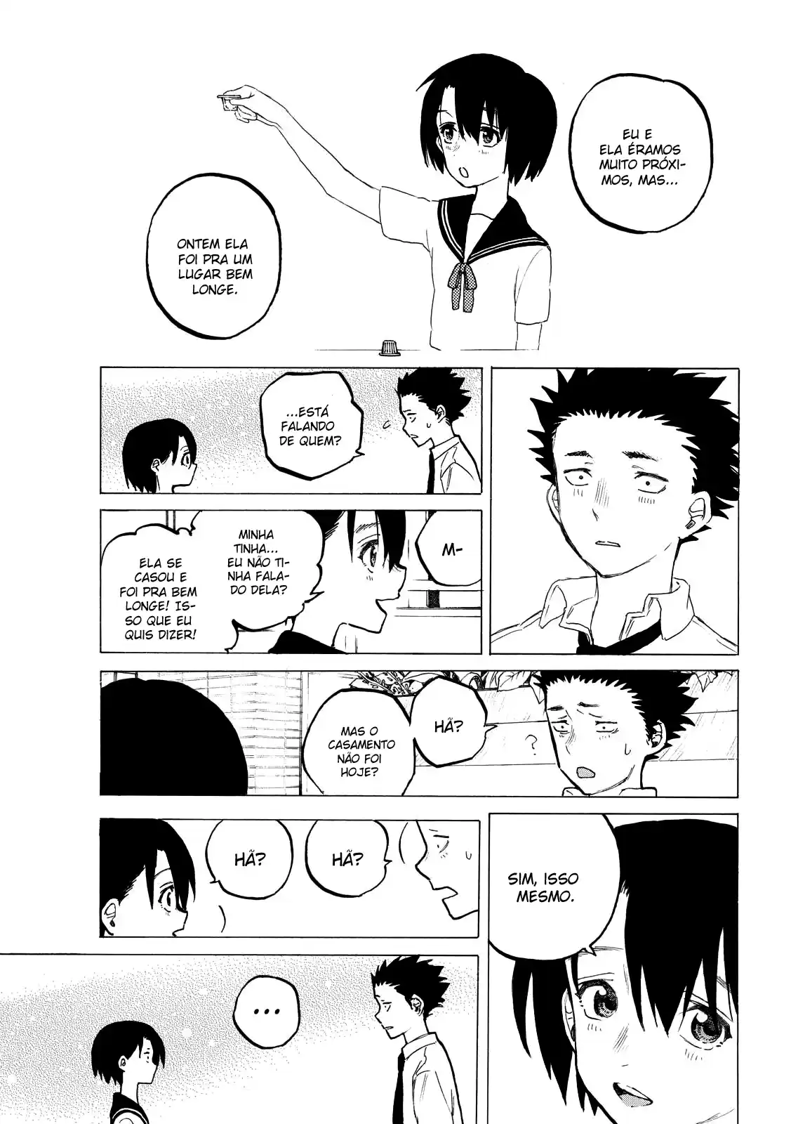 Read Koe no Katachi pt Manga Online