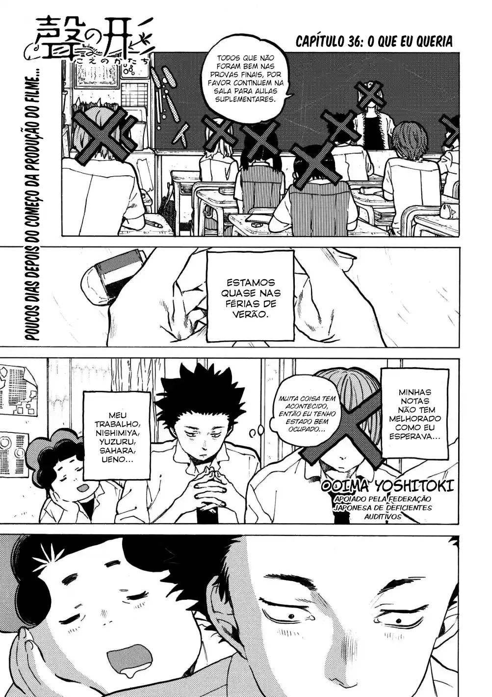 Read Koe no Katachi pt Manga Online