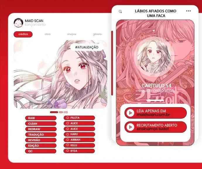 Read Lábios afiados como uma Faca pt Manga Online