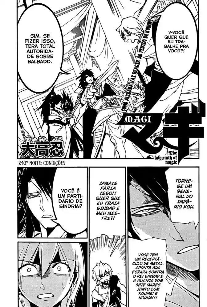 Read Magi The Labyrinth of Magic pt Manga Online