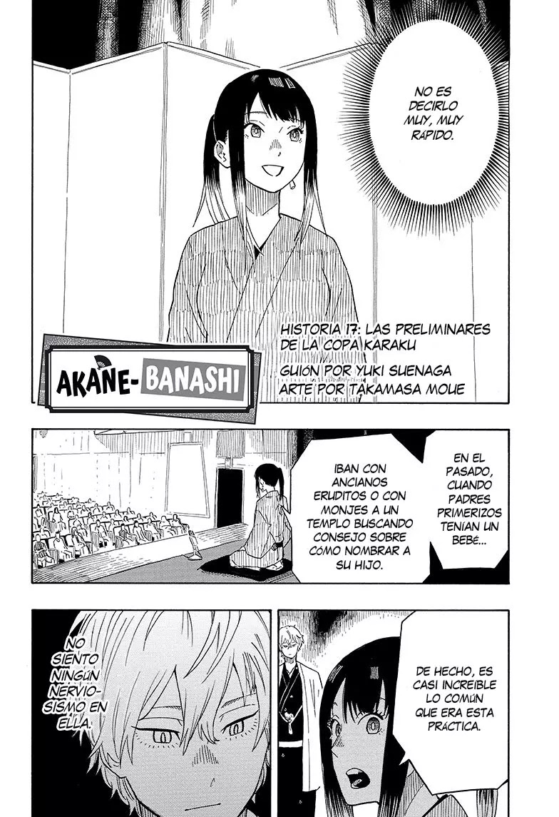 Read Akane Banashi ES Manga Online